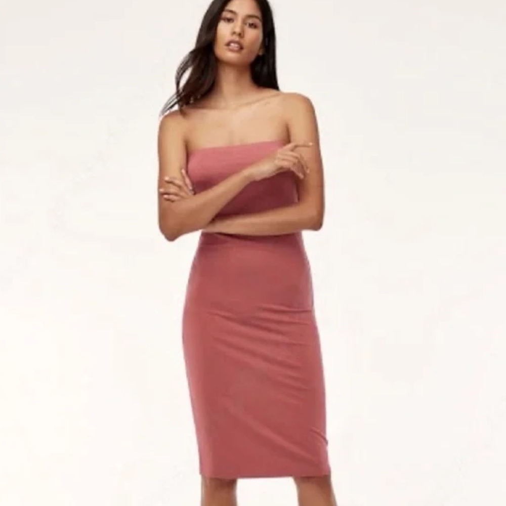 Aritzia Wilfred Kondas tube strapless dress